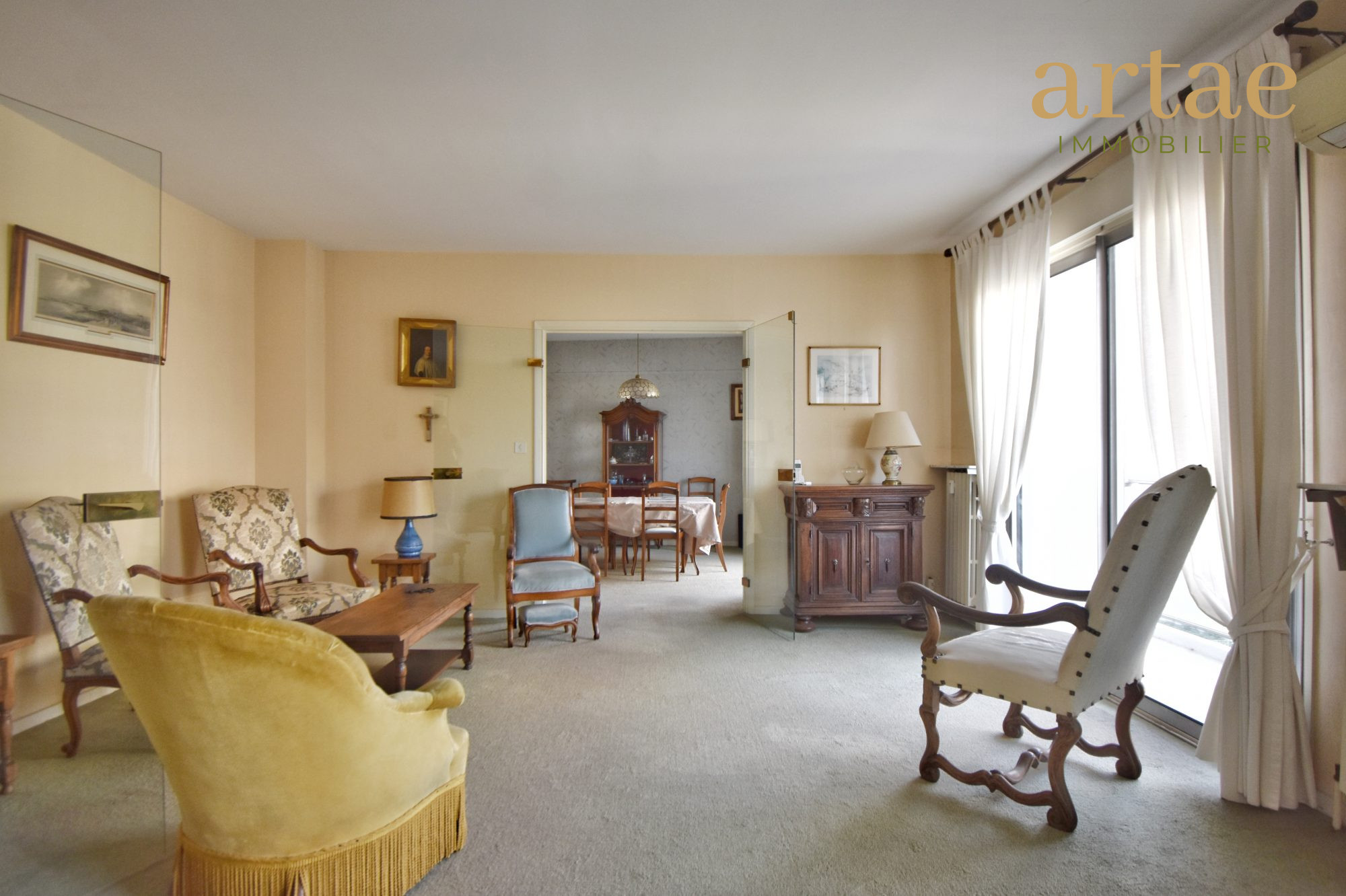 JEAN JAURÈS – T4/5 de 137 m² avec balcons, garage et fort potentiel