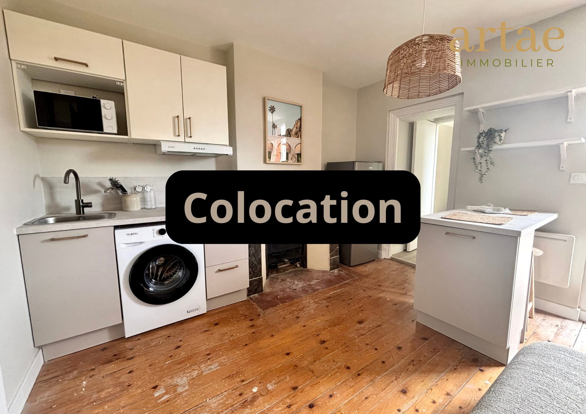 Superbe colocation meublée avec terrasse – 2 chambres disponibles – Toulouse Les Chalets